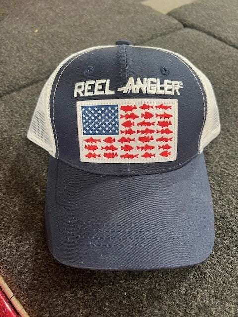 Reel Angler Navy Snap Back Hat – Jenko Fishing