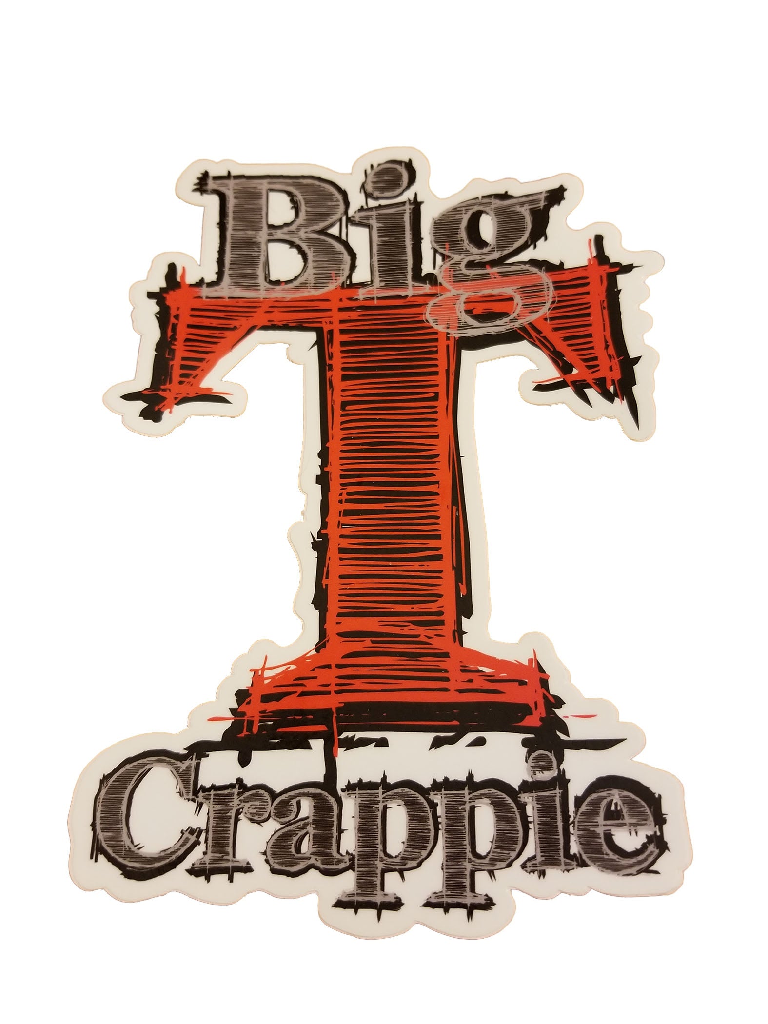 Big T Crappie 5x7 Sticker – Jenko Fishing